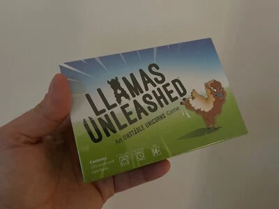 Llamas Unleashed Base Strategic Card Game Unstable Unicorns New Factory Sealed - Image 1 of 2