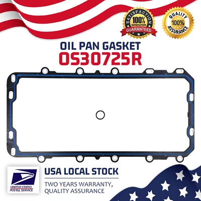 Junta de cárter de aceite de motor OS30725R apta para Qvale Mangusta y Panoz Esperante 4,6 L V8 Foto 1 de 4