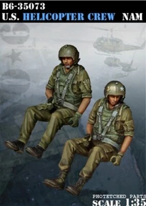BRAVO *6 35073 VIETNAM WAR U.S. HELICOPTER CREW NAM 1:35 - Picture 1 of 2