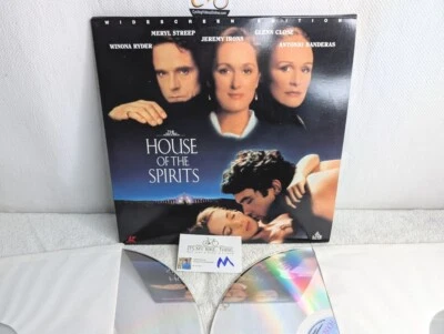 HOUSE OF THE SPIRITS (1993) Meryl Streep LaserDisc - Widescreen Edition - NM Foto 1 de 4