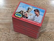 Lot of 182 STAR WARS 1977 RED BORDER TOPPS TRADING CARDS NO SETS Series 2 Vtg