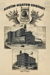 1925 FABULOUS Flour LETTERHEAD Durham North Carolina CARR WILLIAMS SPEED BRIGGS - Picture 1 of 2