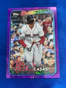 2024 Topps Serie 2 Future Stars Lámina Púrpura #513 Triston Casas 337/799 - Imagen 1 de 2