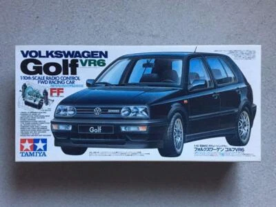 TAMIYA RC 1/10 WAGEN GOLF VR6 FF Toy Hobby Collection Retro Vintage japan Used - Image 1 of 4