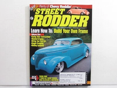 Street Rodder Mar 2001 Build your own frame, Flaring Tools, Weatherstripping Foto 1 de 4