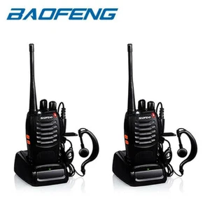 2er Pack Baofeng Bf-888s Transceiver Ctcss 16ch Hand Amateur Amateurfunk Zwei-Wege Funkgerät - Bild 1 von 11