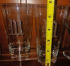 2- Pasabahce VINTAGE 12oz Drink Glasses•See PICTURES OF CUSTOM ENGRAVED (W)