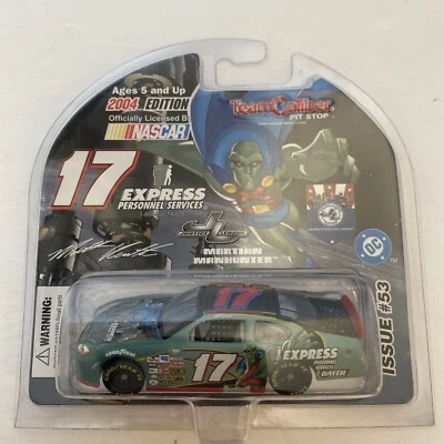 2004 Team Caliber Matt Kenseth Pit Stop Series #17 DC Comics Martian Manhunter - Image 1 of 2