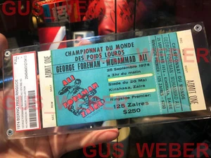 CREED III movie prop Rumble Jungle ticket Muhammad Ali  George Foreman 3 rocky - Picture 1 of 3