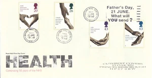 NHS GB FDC Fathers Day slogan Oxford 1998 (04219)  - Picture 1 of 1