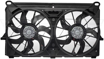 Conjunto de ventilador de refrigeração do motor Dorman compatível com 2007-2014 GMC Yukon 2008 2009 2010 2011 - Imagem 1 de 4