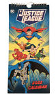 Justice League Official Slim Wall Calendar 2022  - Month To View