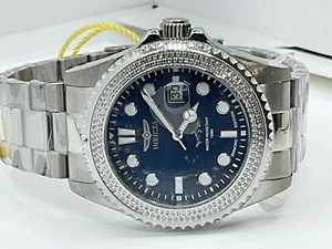 Invicta Pro Diver Diamond Bezel 0.67 Total Carat!! Model 37969 43mm Brand New!! - Picture 1 of 7