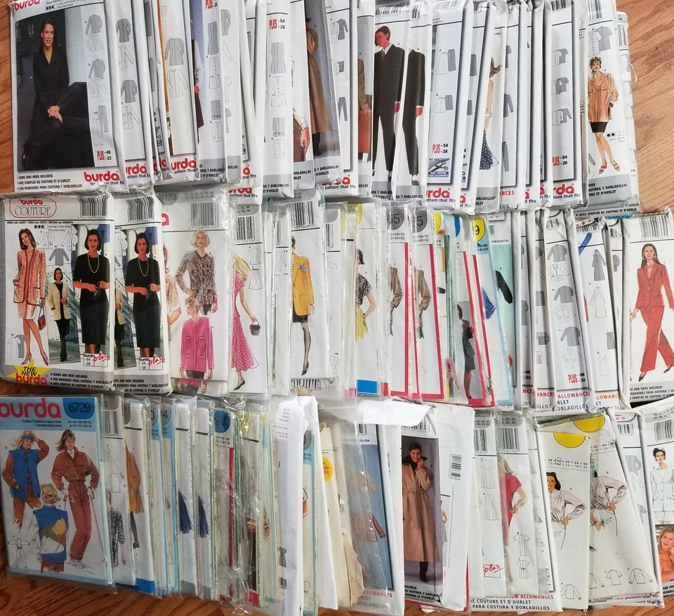 Burda Sewing Patterns Women's Mens Multi-sized Variety Dresses Shirts You-Choose - Image 1 of 1