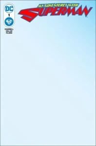 Blank MY ADVENTURES w SUPERMAN #1 Embossed Blank Sketch Variant 9.4 NM Fast SHIP - Picture 1 of 4