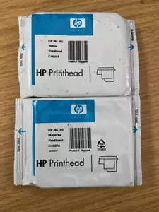 HP No. 80 Printheads C4822A/C4823A New in foils - Picture 1 of 1