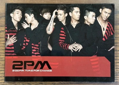 2PM - 2nd Single Album 2:00PM TIME FOR CHANGE - Kpop CD Photobook - Good Used - Imagem 1 de 4