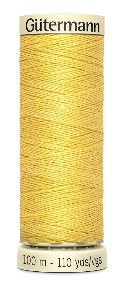 Gutermann 100P-820 Sew-All Thread 110yd-Buttercup - Image 1 of 1