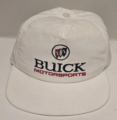 Buick Motorsports Molly Hat Baseball Cap White Snapback Made In USA  - Image 1 of 4