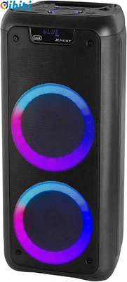 Altoparlante Amplificato Portatile 80W, Cassa Wireless Portatile Con Microfono D - Immagine 1 di 4