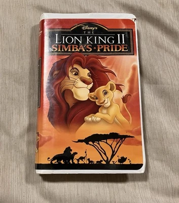 Walt Disney’s The Lion King II 2 Simba's Pride VHS 1998 Clamshell Tested - Image 1 of 4