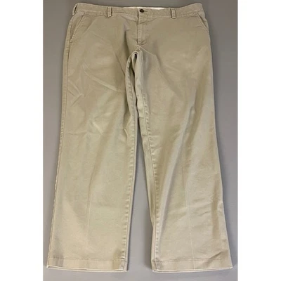 Dockers Classic Fit Khaki Pants Men's 42x32 Beige Stretch Casual Work Trousers - Image 1 of 4