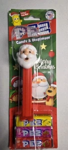 Original Pez Frohe Weihnachten Sammlerstück Santa Süßigkeiten Spender Neu in Verpackung - Bild 1 von 5