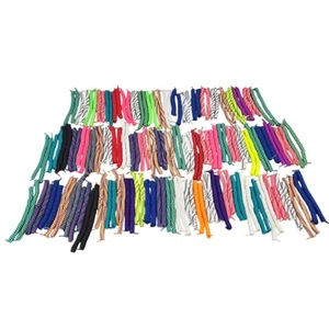 Lot of 80 Pairs (160 Pieces) Curly Twisty Shoe Laces No Tie NEW - Picture 1 of 9