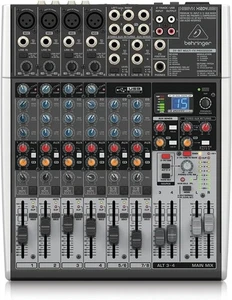 Behringer Analog Mixer USB Audio Interface 8ch Effects XENYX X1204USB New - Picture 1 of 4