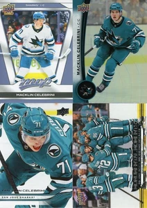 U PICK PLAYER LOT (4+) Macklin Celebrini Base Insert Hockey Collection cards - Picture 1 of 5