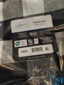 tovagliette set di 4 stoffa 14in X 19in - Foto 1 di 2