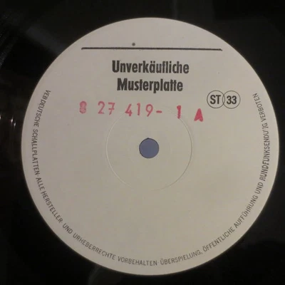 unverkäufliche Musterplatte Eterna  Blumenwalzer - Bild 1 von 3