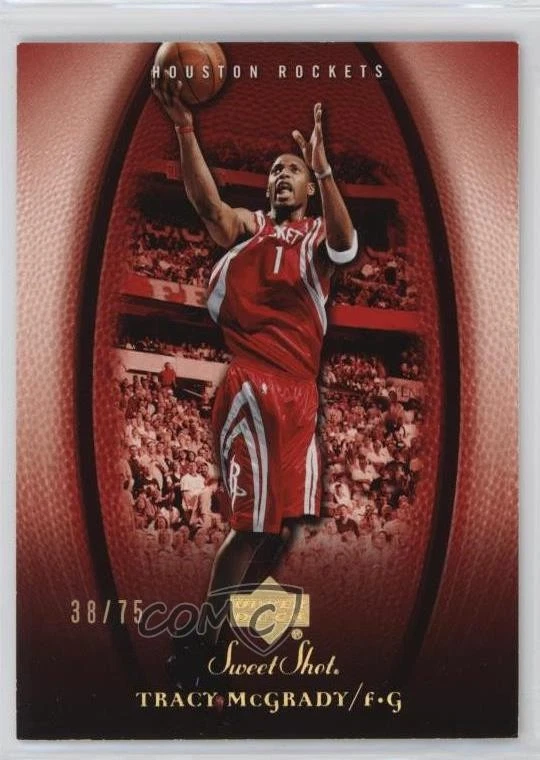 2005-06 Upper Deck Sweet Shot Gold Spectrum /75 Tracy McGrady #35 HOF - Image 1 of 2