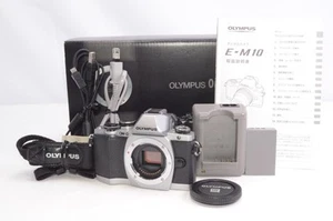 Olympus OM-D E-M10 Silber Spiegellose Digitalkamera Nur Gehäuse Aus Japan Geb... - Bild 1 von 6