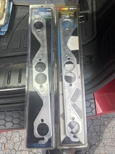 Mr. Gasket 7402G Chevy Small Block Aluminum Header Gasket Round Port - Picture 1 of 3