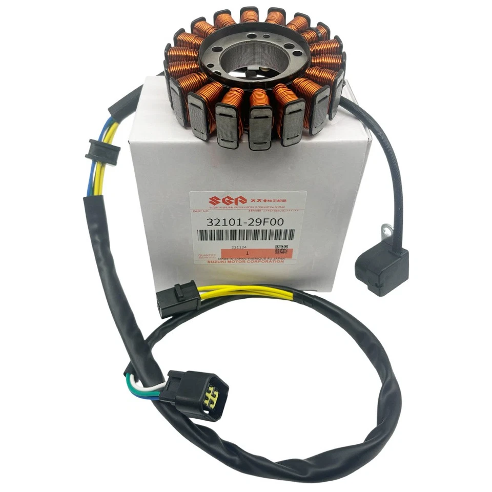Suzuki Genuine Stator DRZ 250 / DRZ 400 2000-2024 32101-29F00 Foto 1 de 4
