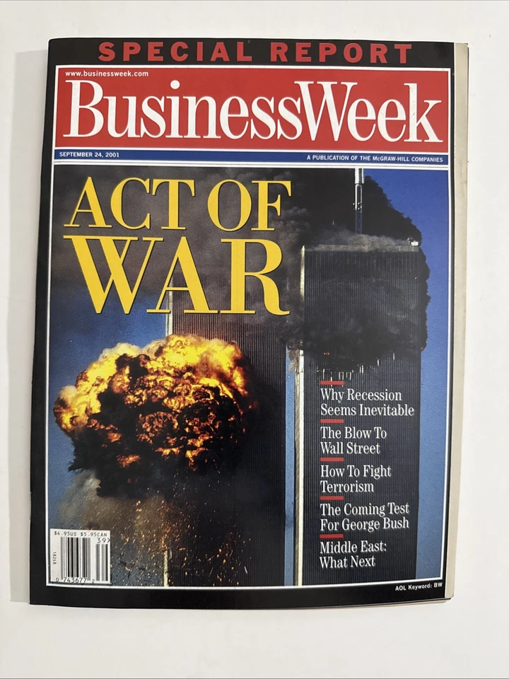 Business Week Magazine 911 Special Report Act Of War September 24 2001 - Image 1 of 1