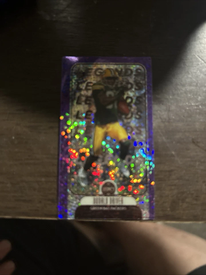 2021 ULTRA RARE Donald Driver Legacy Mini purple  Amethyst  /10 - Imagem 1 de 2