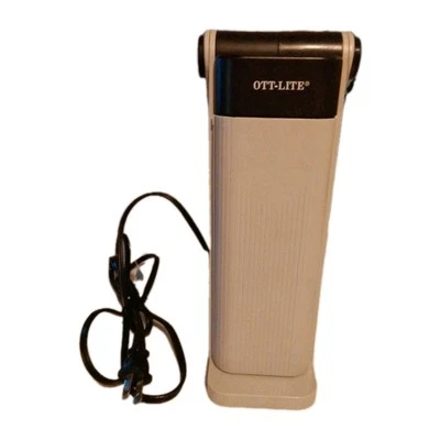 Lâmpada fluorescente vintage OTT-LITE dobrável portátil mesa/artesanato com lâmpada  - Imagem 1 de 3