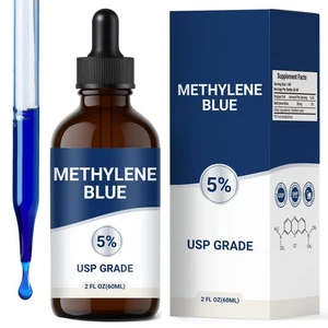 Methylene Blue Pharmaceutical Grade 5% Solution - USP Grade, No Formaldehyde,... - Picture 1 of 7