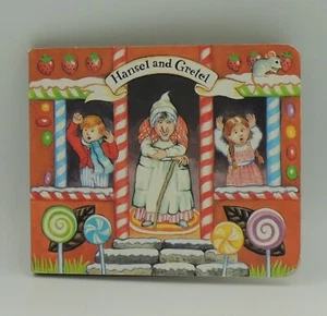 Hansel and Gretel Hardboard 8 Page Bk 1988 Warner Juvenile Books Vtg. Pocket Bk - Picture 1 of 7