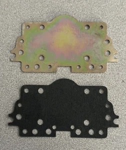 KIT PLACA DOSIFICADORA SECUNDARIA AL VACÍO HOLLEY MODELO 4160 Y 4175 PLACA DE RESPALDO - 2 PIEZAS - Imagen 1 de 1