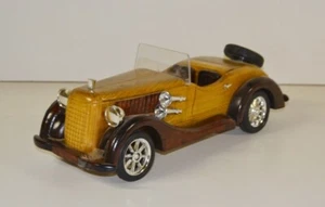 Coche De Madera Nostálgico Modelo Clásico L 30cm Coche De Modelo De Madera - Imagen 1 de 4