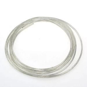 2 Core Flat/Round Transparent PVC Electrical Cable Copper Wire Home Lighting - Picture 1 of 5