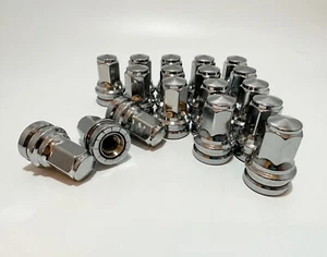 8 OEM Factory Lug Nuts 14x2.0 Flat Washer For Ford 99-02 F-250 F-350 Excursion - Picture 1 of 5