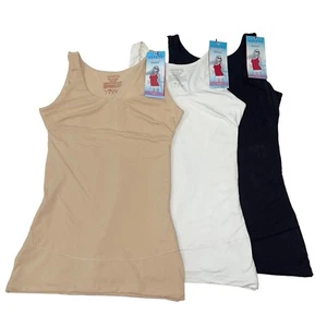 Spanx Tank Top Power Mesh Shaping Tummy Targeted Firm Smoothing Top This 1847 - Picture 1 of 60
