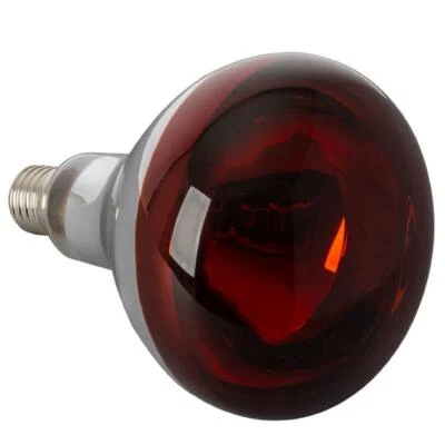 Lampada infrarossi, 150 Watt, rossa riscaldante animali E27 Sylvania