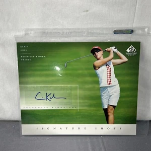 2004 Upper Deck SP Signature Golf Carin Koch Signature Shots Auto 8x10 (CK6) - Picture 1 of 19