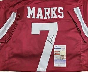 JOQUAVIOUS MARKS signed handsigniert MISSISSIPPI STATE Football Trikot JSA COA  - Bild 1 von 4