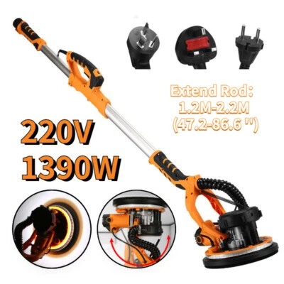 5-Speed Adjust Powerful Drywall Sander Polishing Machine W/ 6 Sanding Discs 220V - Image 1 of 4